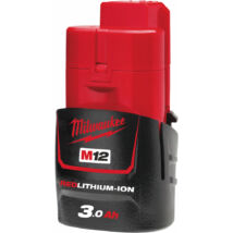 Milwaukee 3.0 Ah Akkumulátor | M12 B3 (4932451388)