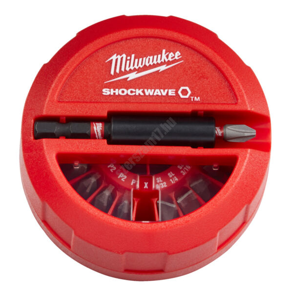 Milwaukee Shockwave impact duty 15 darabos PUCK bit set | 4932430904