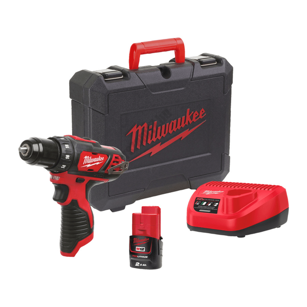 Milwaukee M12 BDD szuperkompakt fúrócsavarozó | M12BDD-201C (4933479439) Milwaukee M12 BDD szuperkompakt fúrócsavarozó | M12BDD-201C (4933479439)