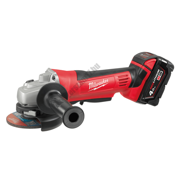 Milwaukee M18 125 mm sarokcsiszoló hosszú alsó kapcsolóval | HD18 AG-125-402C (4933441507) Milwaukee M18 125 mm sarokcsiszoló hosszú alsó kapcsolóval | HD18 AG-125-402C (4933441507)