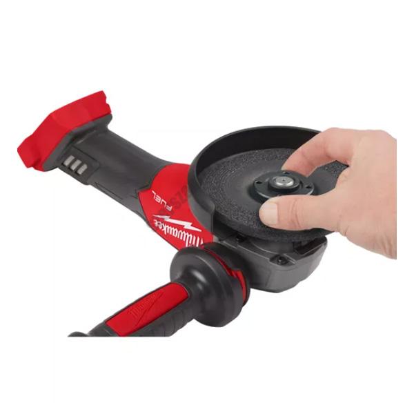 Milwaukee 125 mm sarokcsiszoló csúsztatható kapcsolóval | M18 FSAG125X-0 (4933478701) Milwaukee 125 mm sarokcsiszoló csúsztatható kapcsolóval | M18 FSAG125X-0 (4933478701)