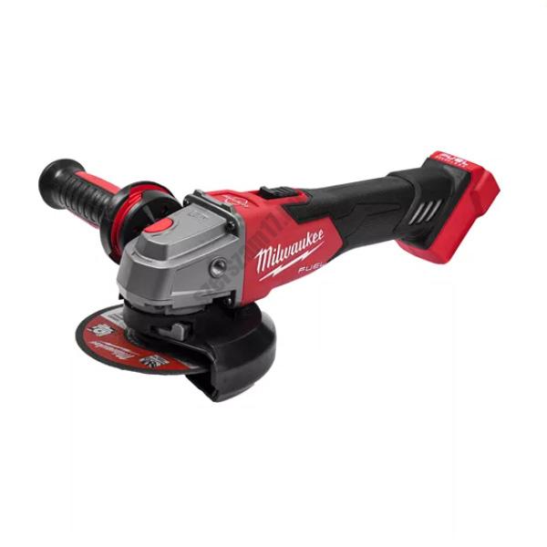 Milwaukee M18 FUEL 125 mm sarokcsiszoló fékező funkcióval és csúsztatható kapcsolóval | M18 FSAG125XB-502X (4933478430) Milwaukee M18 FUEL 125 mm sarokcsiszoló fékező funkcióval és csúsztatható kapcsolóval | M18 FSAG125XB-502X (4933478430)