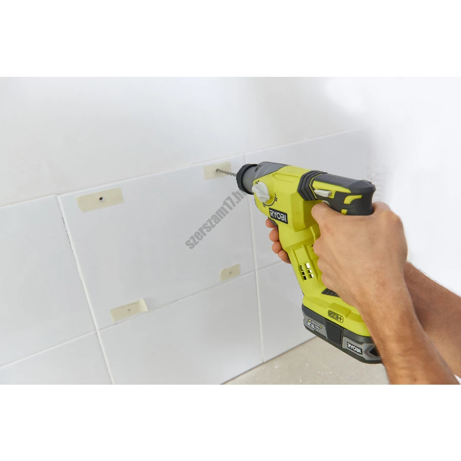 Ryobi 18 V SDS-plus fúrókalapács, akkumulátor és töltő nélkül | R18SDS-0 (5133002305) Ryobi 18 V SDS-plus fúrókalapács, akkumulátor és töltő nélkül | R18SDS-0 (5133002305)