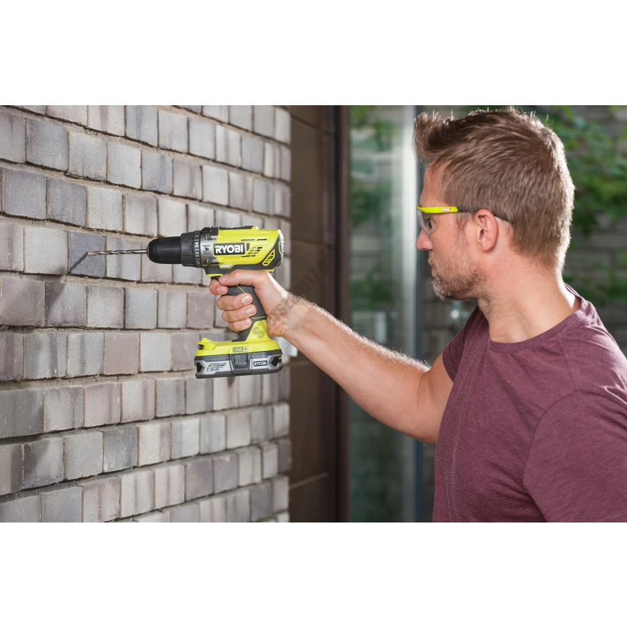 Ryobi 18 V nagyteljesítményű ütvefúró-csavarozó, 50 Nm, 13 mm tokmány, akkumulátor és töltő nélkül | R18PD3-0 (5133002888) Ryobi 18 V nagyteljesítményű ütvefúró-csavarozó, 50 Nm, 13 mm tokmány, akkumulátor és töltő nélkül | R18PD3-0 (5133002888)