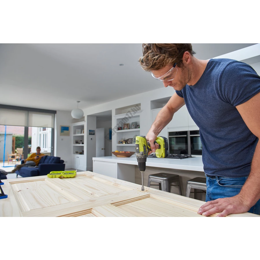 Ryobi 18 V nagyteljesítményű fúrócsavarozó, 50 Nm, 13 mm tokmány, akkumulátor és töltő nélkül | R18DD3-0 (5133002889) Ryobi 18 V nagyteljesítményű fúrócsavarozó, 50 Nm, 13 mm tokmány, akkumulátor és töltő nélkül | R18DD3-0 (5133002889)