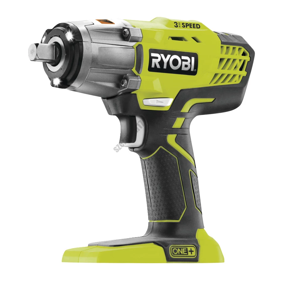 Ryobi 18 V három sebességes 1/2" dugókulcsos ütvecsavarozó, 1/4˝ hex adapter, akkumulátor és töltő nélkül | R18IW3-0 (5133002436) Ryobi 18 V három sebességes 1/2" dugókulcsos ütvecsavarozó, 1/4˝ hex adapter, akkumulátor és töltő nélkül | R18IW3-0 (5133002436)